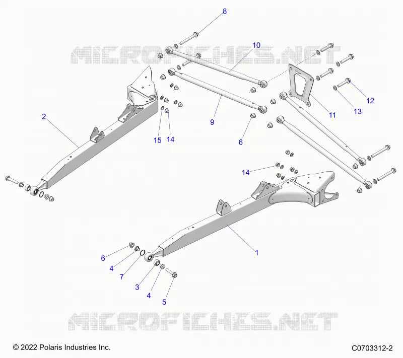 SOSPENSIONE POSTERIORE CONTROL ARMS