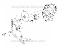 RIGHT GEARCASE   FRENO DI MONTAGGIO (4915951595034A)