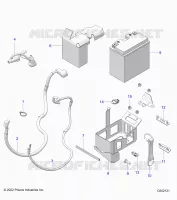 ELETTRICO, BATTERY/BOX AND CABLES