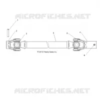 TRASMISSIONE, FRONT PROP SHAFT