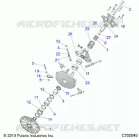 TRASMISSIONE, PRIMARY CLUTCH