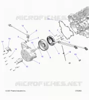 ENGINE, STATOR AND FLYRUOTA