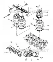 CILINDRO   COLLETTORE  SLX 780 B954287 (4933953395B014)