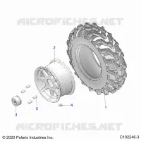 RUOTAS, FRONT TIRE