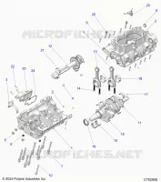 ENGINE, CRANKCASE, ALBERO MOTORE