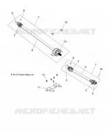 TRASMISSIONE, FRONT PROP ALBERO