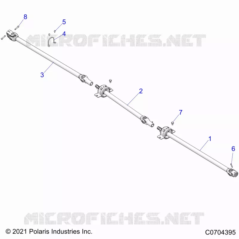 TRASMISSIONE, PROP SHAFT