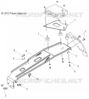 CHASSIS, PROTEZIONE FRIZIONE ASM.