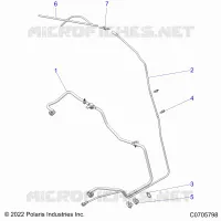 SISTEMA DI ALIMENTAZIONE CARBURANTES, FUEL LINES, STD.