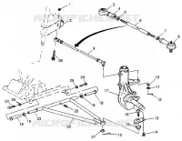 wishbones Sport 400L W97BA38C and Trail Blazer W97BA25C (4940124012B006)