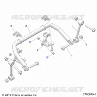 SUSPENSION, FRONT BARRA DI STABILIZZAZIONE