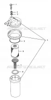Carburante / separatore
