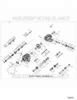 DRIVE TRAIN, PRINCIPALE SCATOLA INGRANAGGI INTERNALS