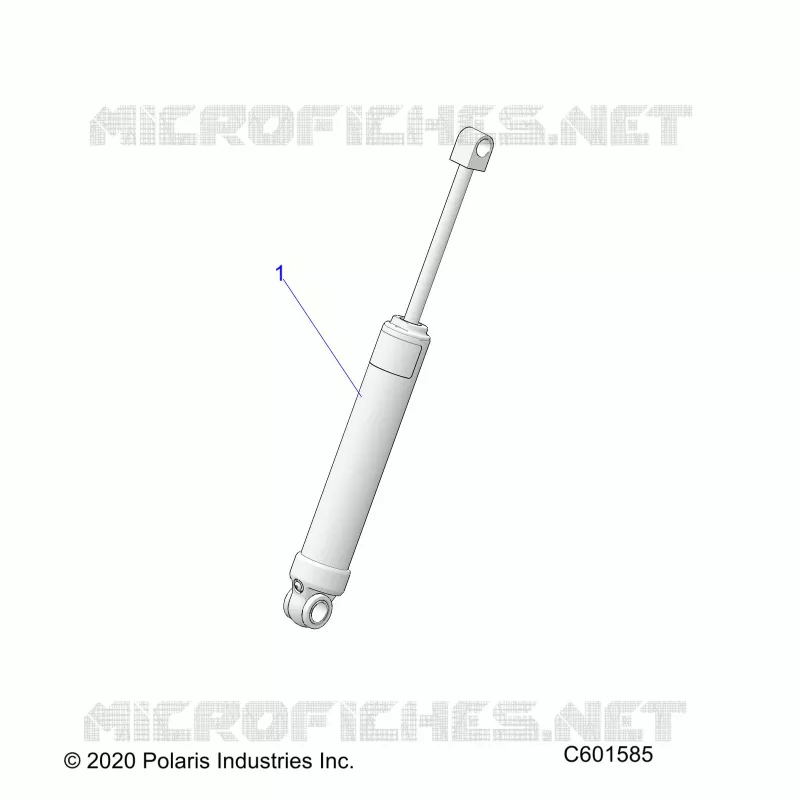 SUSPENSION, AMMORTIZZATORE POSTERIORE TRACK