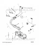 SISTEMA DI ALIMENTAZIONE CARBURANTE, RAIL, LINES AND CORPO FARFALLATO