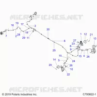 LINEE FRENO AND MASTER CYLINDER