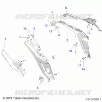 CARROZZERIA POSTERIORE FENDERS
