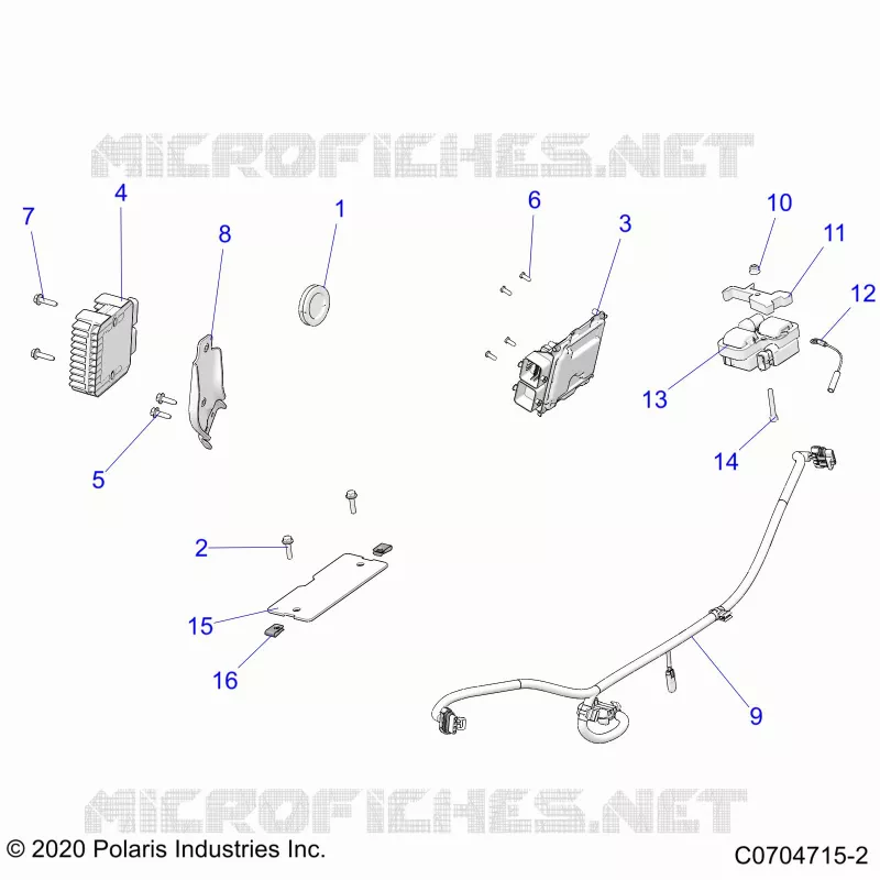 ELETTRICO, HARNESS COMPONENTS AND RELATED- Z22ASA87A2(C701024-3)