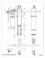 SUSPENSION, SHOCK ANTERIORE INTERNALS