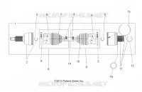 DRIVE TRAIN, DRIVE POSTERIORE ALBERO