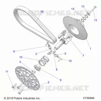 TRASMISSIONE, CLUTCH, SECONDARY