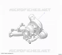 ENGINE, TURBO CHARGER