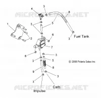 SISTEMA DI ALIMENTAZIONE CARBURANTE, POMPA DI BENZINA and LINES