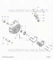 ENGINE, SISTEMA DI RAFFREDDAMENTO AND WATER PUMP- A24SYY95AH (C102395)