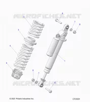 SUSPENSION, SHOCK ANTERIORE MOUNTING