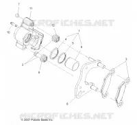 FRENO ANTERIORE CALIPER