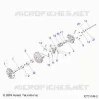 TRASMISSIONE, PRIMARY CLUTCH