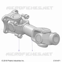 DRIVE TRAIN, PROP POSTERIORE ALBERO