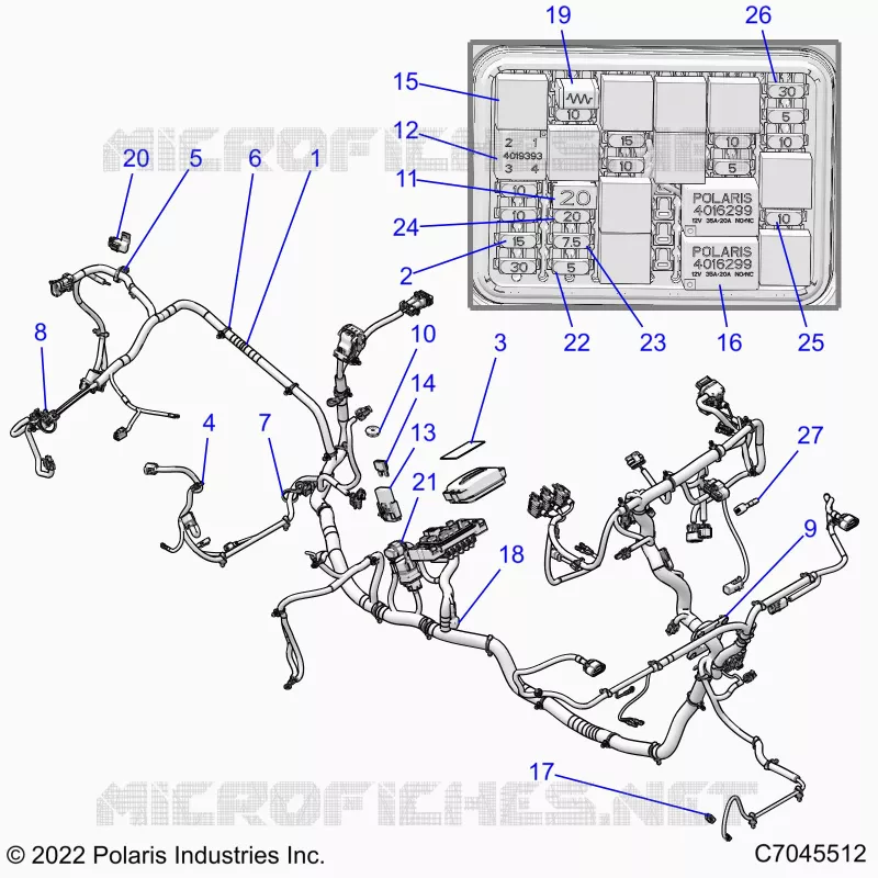 ELETTRICO, WIRE HARNESS