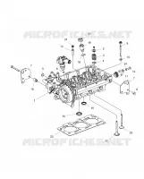 ENGINE, TESTA CILINDRO AND PRECOMBUSTION CHAMBER