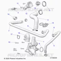 MOTORE, WATERPUMP AND BYPASS