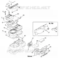 CILINDRO   COLLETTORE SL 700 B974071, INTL. SL 700 I974071, SL 700 DELUXE B97 (4940874087C005)
