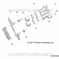BRAKES, PINZA POSTERIORE