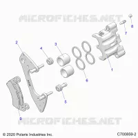 FRENO ANTERIORE CALIPER