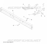 TELAIO, OPZIONI, BUMPER AND MOUNT, FRONT, RUGGED