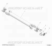 TRASMISSIONE, REAR PROP SHAFT