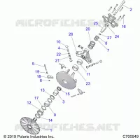 TRASMISSIONE, PRIMARY CLUTCH
