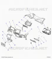 CRUSCOTTO AND GLOVEBOX  RC- Z24ASK99A5 (C703212)