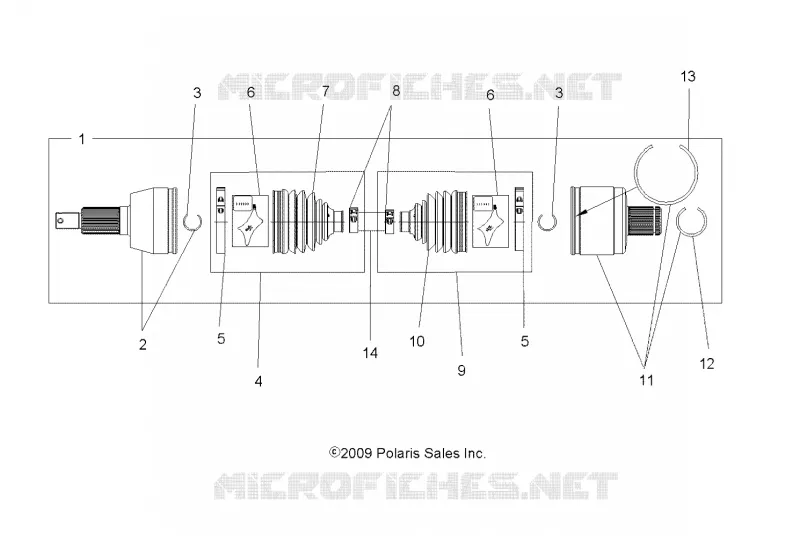 DRIVE TRAIN, DRIVE POSTERIORE ALBERO