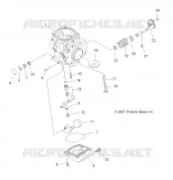 MOTORE, CARBURATORE, LOWER