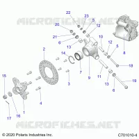 SUSPENSION, PORTAPACCHI POSTERIORE