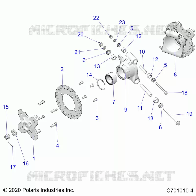 SUSPENSION, PORTAPACCHI POSTERIORE