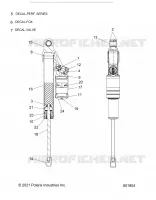 SUSPENSION, AMMORTIZZATORE POSTERIORE TRACK