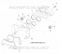 FRENO POSTERIORE CALIPER