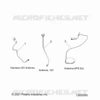 ELETTRICO, GPS HARNESS AND ANTENNA