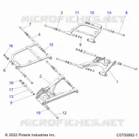 SOSPENSIONE POSTERIORE CONTROL ARMS